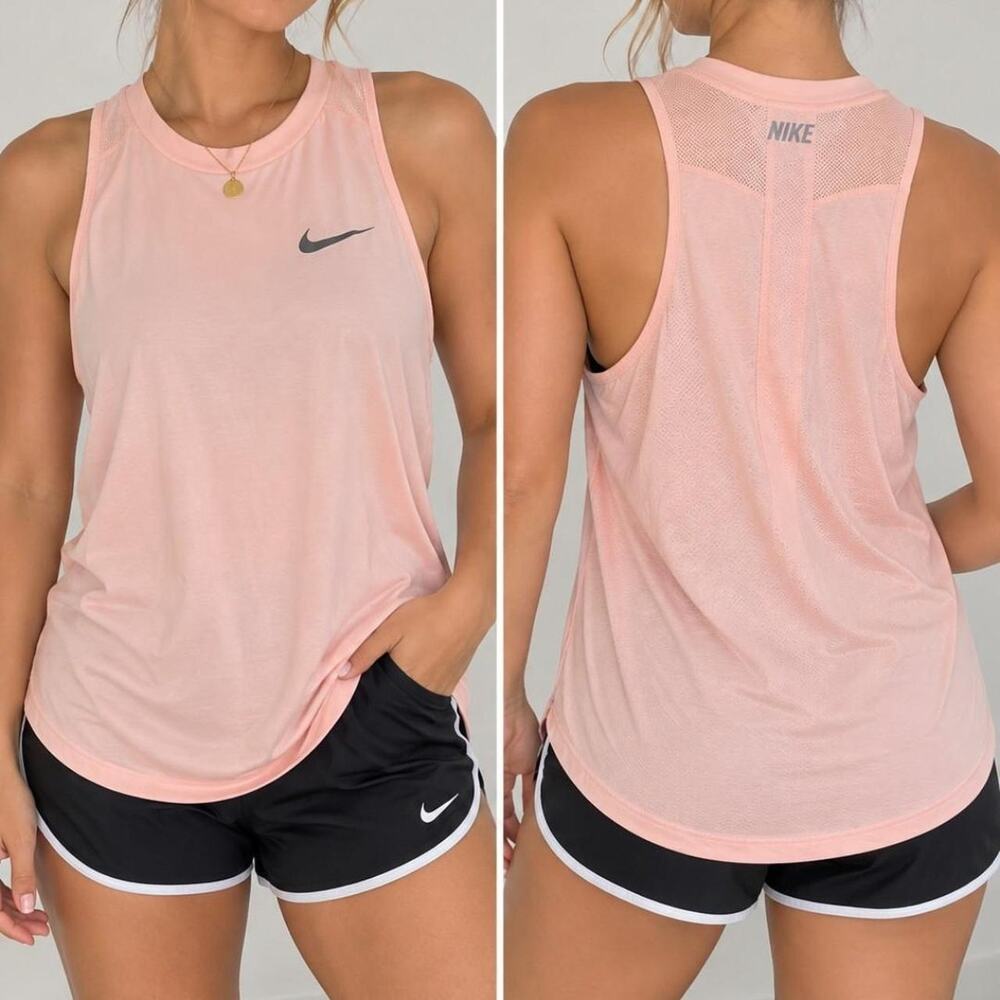 Nike dri fit pink tank top